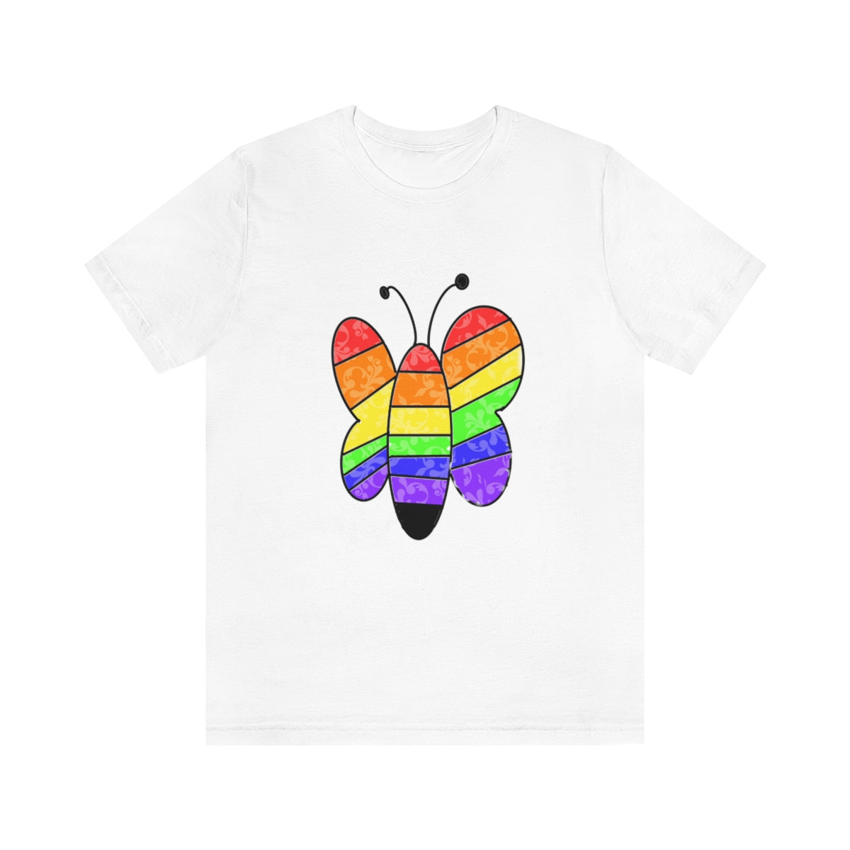 Butterfly Adult Short Sleeve Tee